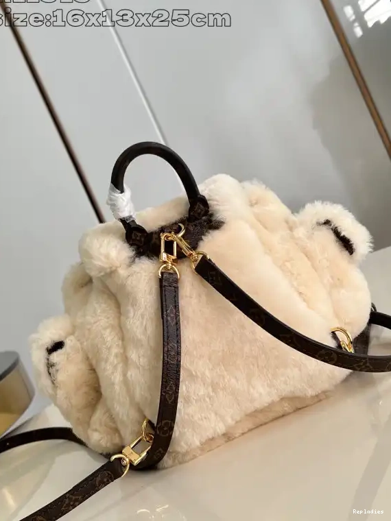 Cheap Nano Louis Teddy Backpack Vuitton Ski 0526